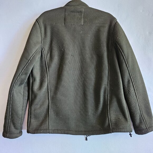 GERRY Woven Jacket Dark Green Full Zip Men's L - Picture 5 of 9